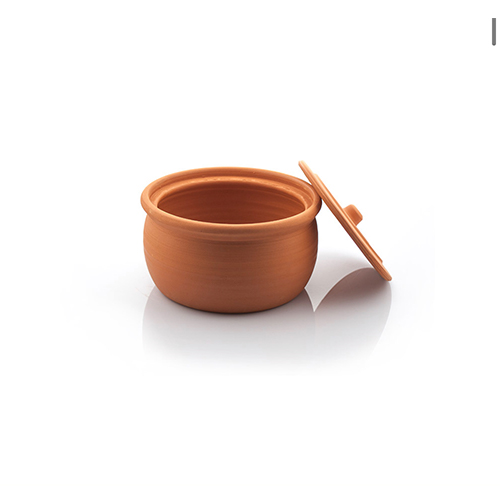 Verka's Clay Pressure Cooker. 100 % Natural Terracotta and Red